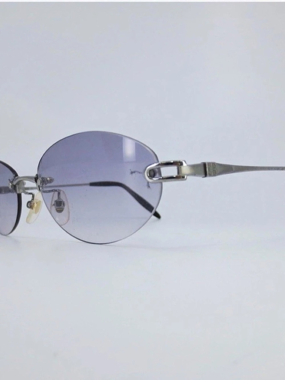 Givenchy Rimless Purple Gradient Sunglasses - Picture 2 of 4